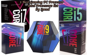 5 Best Gaming PC Processor 2022 intel Processors list by Speed