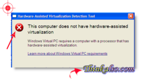 Microsoft Hardware Assisted Virtualization Detection tool, Enable Intel vt-x