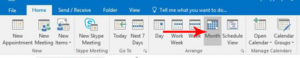 remove holidays from outlook calendar