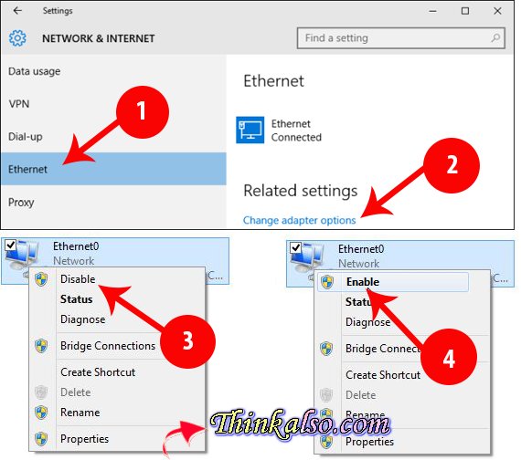 Step to fix IP Address Conflict Windows 11/10 issue